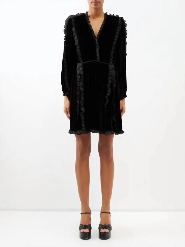 Early Access Erika Dress In Black