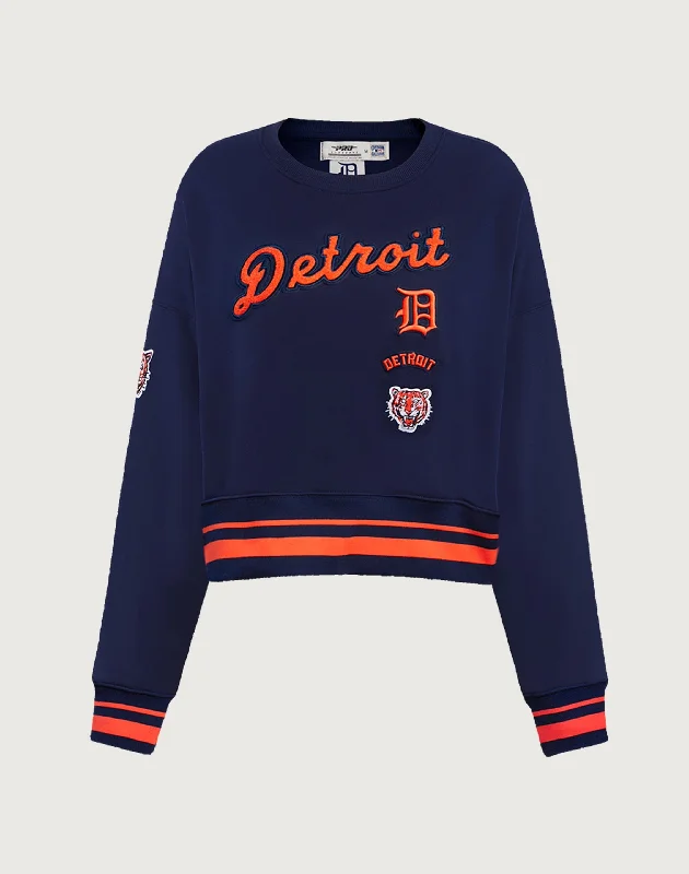 Low Prices Pro Standard Detroit Tigers Retro Classic Rib Crewneck