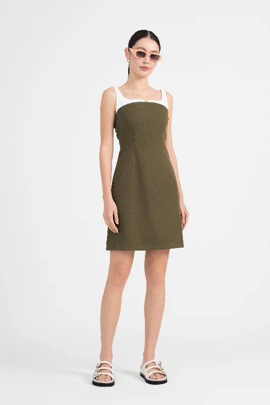 Flash Sale Rowena Contrast Corset Mini Dress