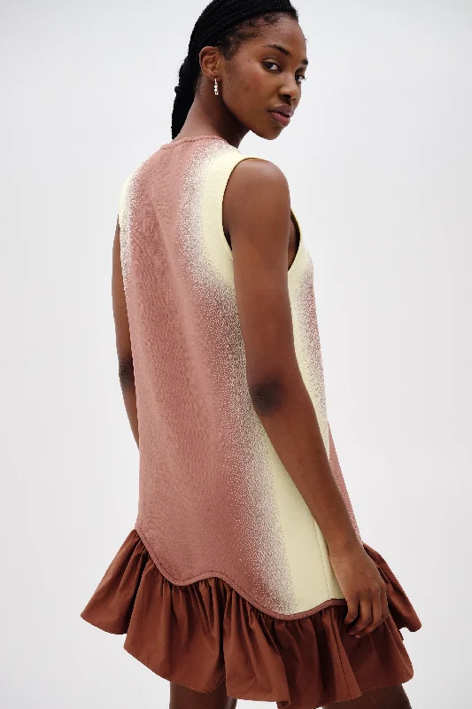 Deal Alert MOCHI MIXED MEDIA TANK DRESS