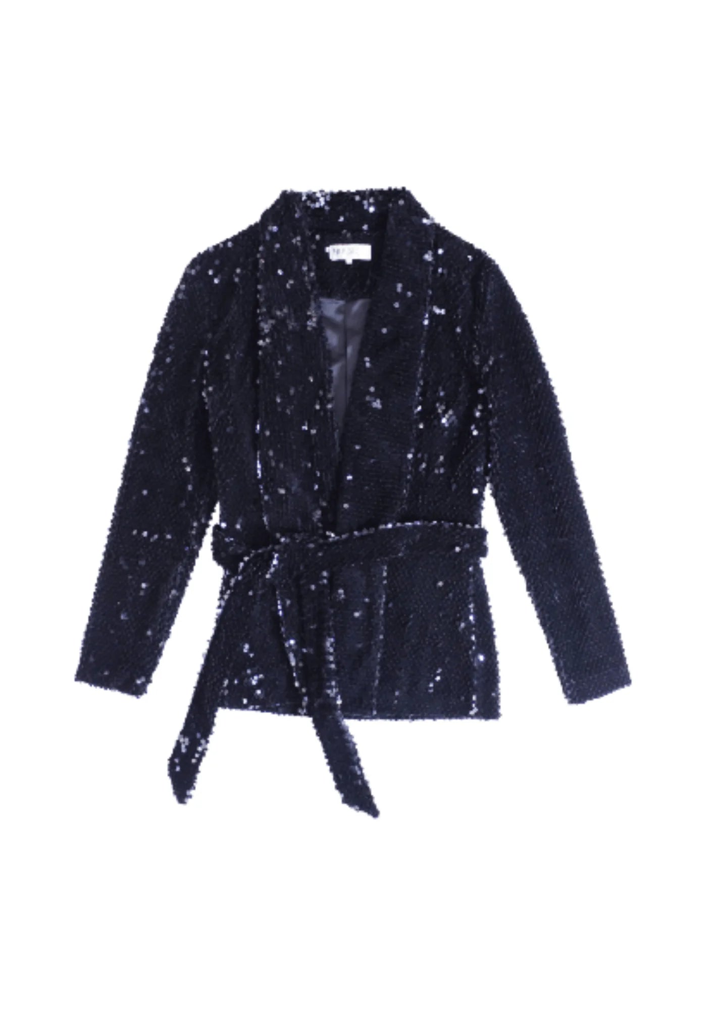Crazy Deals BLACK VELVET JACKET WITH SEQUINS