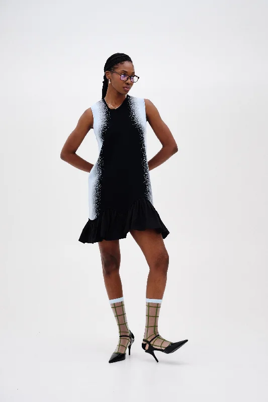 Price Fest MOCHI MIXED MEDIA TANK DRESS