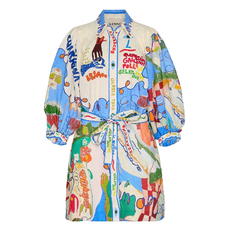 Exclusive Online Offer Nadia Mini Shirtdress
