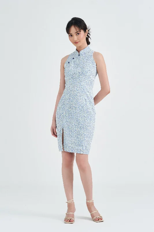 Savings Alert [Online Exclusive] Chrystie Floral Printed Cheongsam