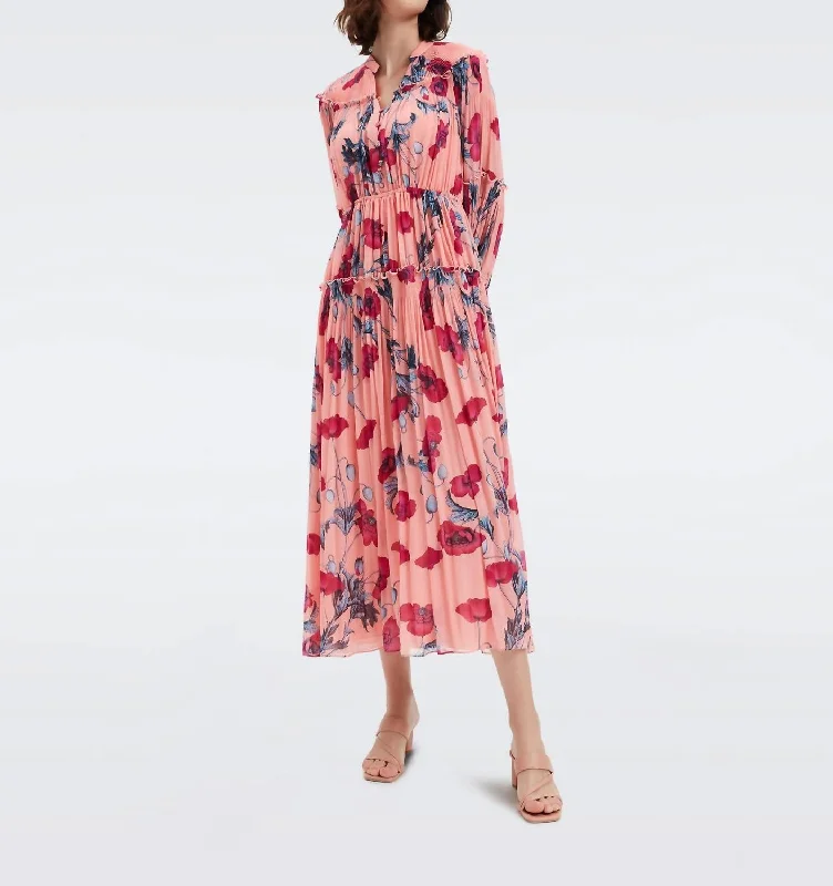 Extra Savings Link Dress In Poppy Soft Pink