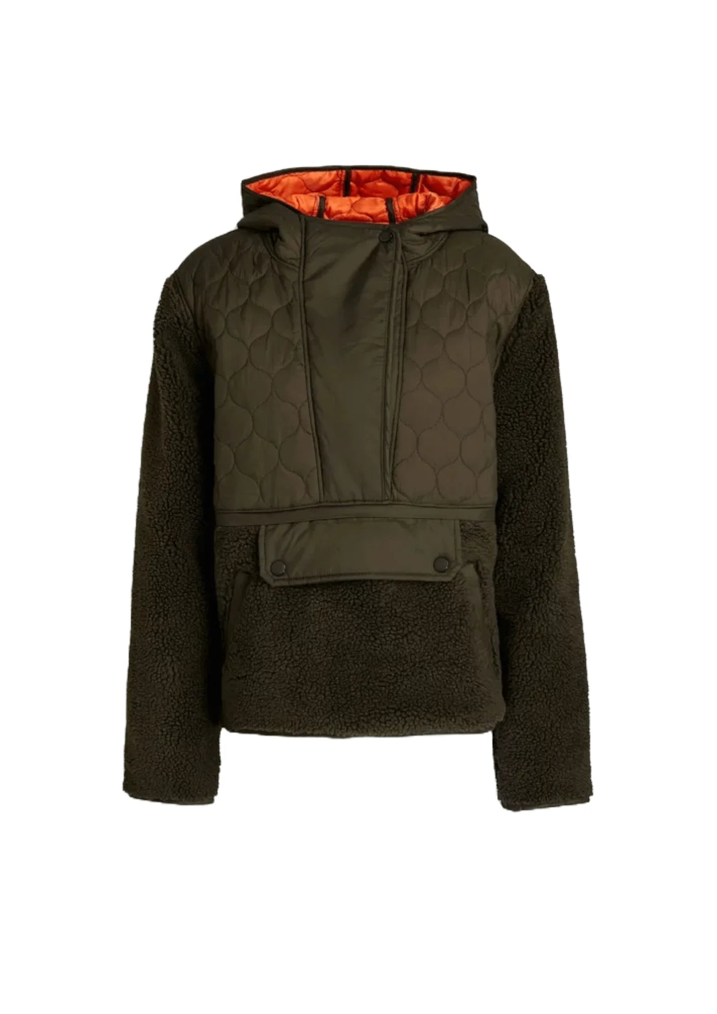 Online Only LEO QUILTED HOODED JACKET