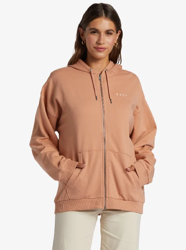 Price Rollback Oversized Evening Hike Hoodie - Cafe Creme