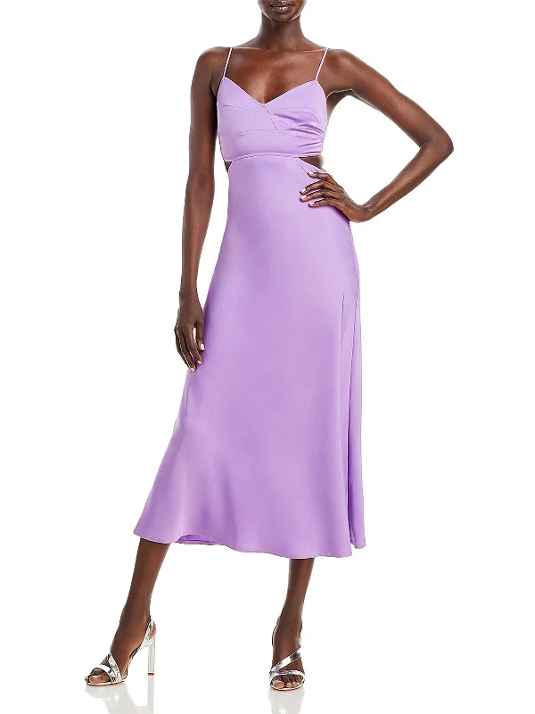 Quick Sale Blakely Womens Open Back Long Cocktail and Party Dress