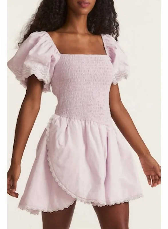 Epic Deals Asa Dress In Soft Iris