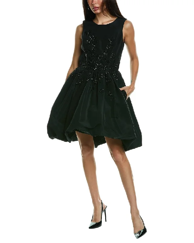 Must-Have Deals Carolina Herrera Bubble Silk A-Line Dress