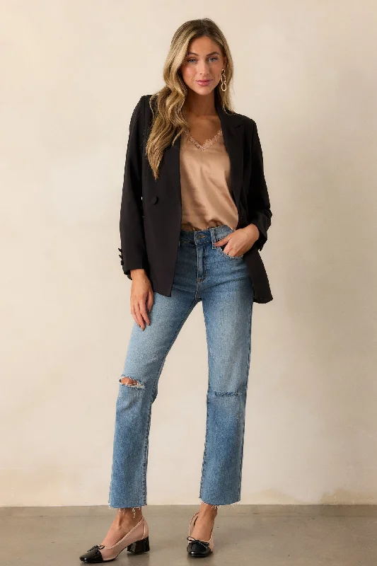 Daily Specials Down To Business Black Blazer