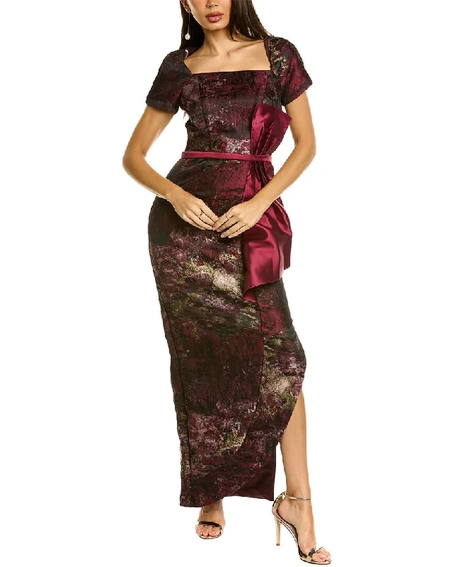 Sale Event Kay Unger Layne Column Gown